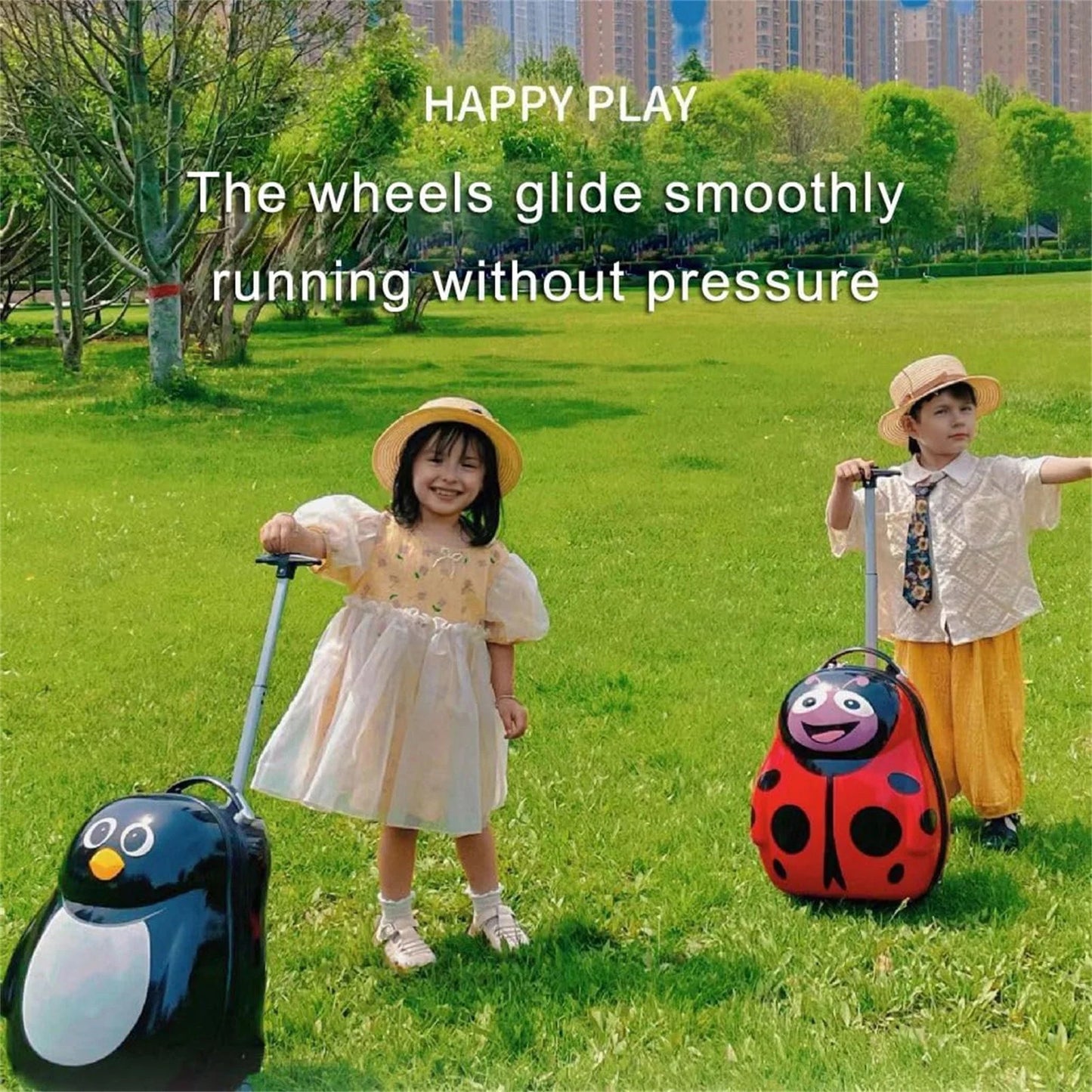 Trendy Stylish Kids Trolley Suitcase-Luggage
