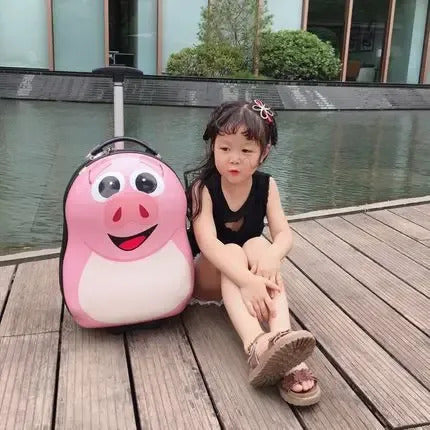 Trendy Stylish Kids Trolley Suitcase-Luggage