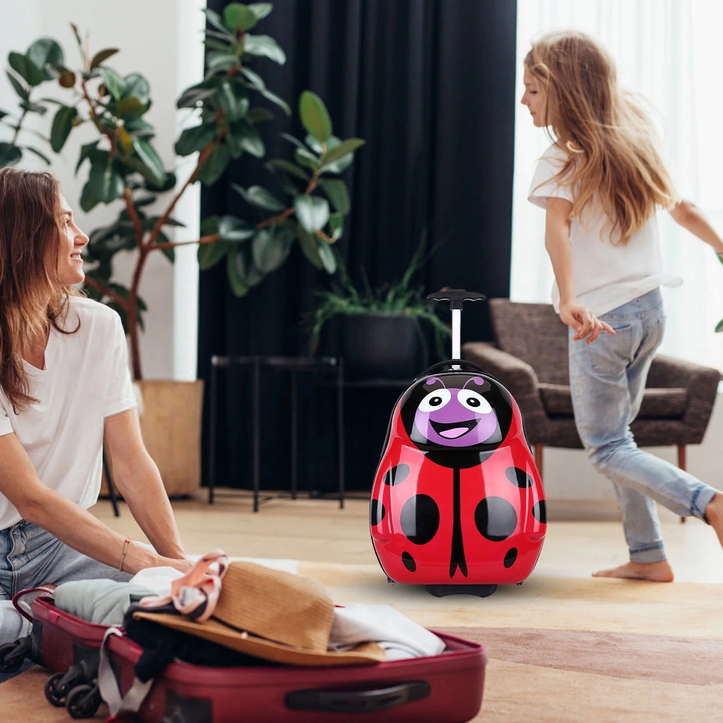 Trendy Stylish Kids Trolley Suitcase-Luggage