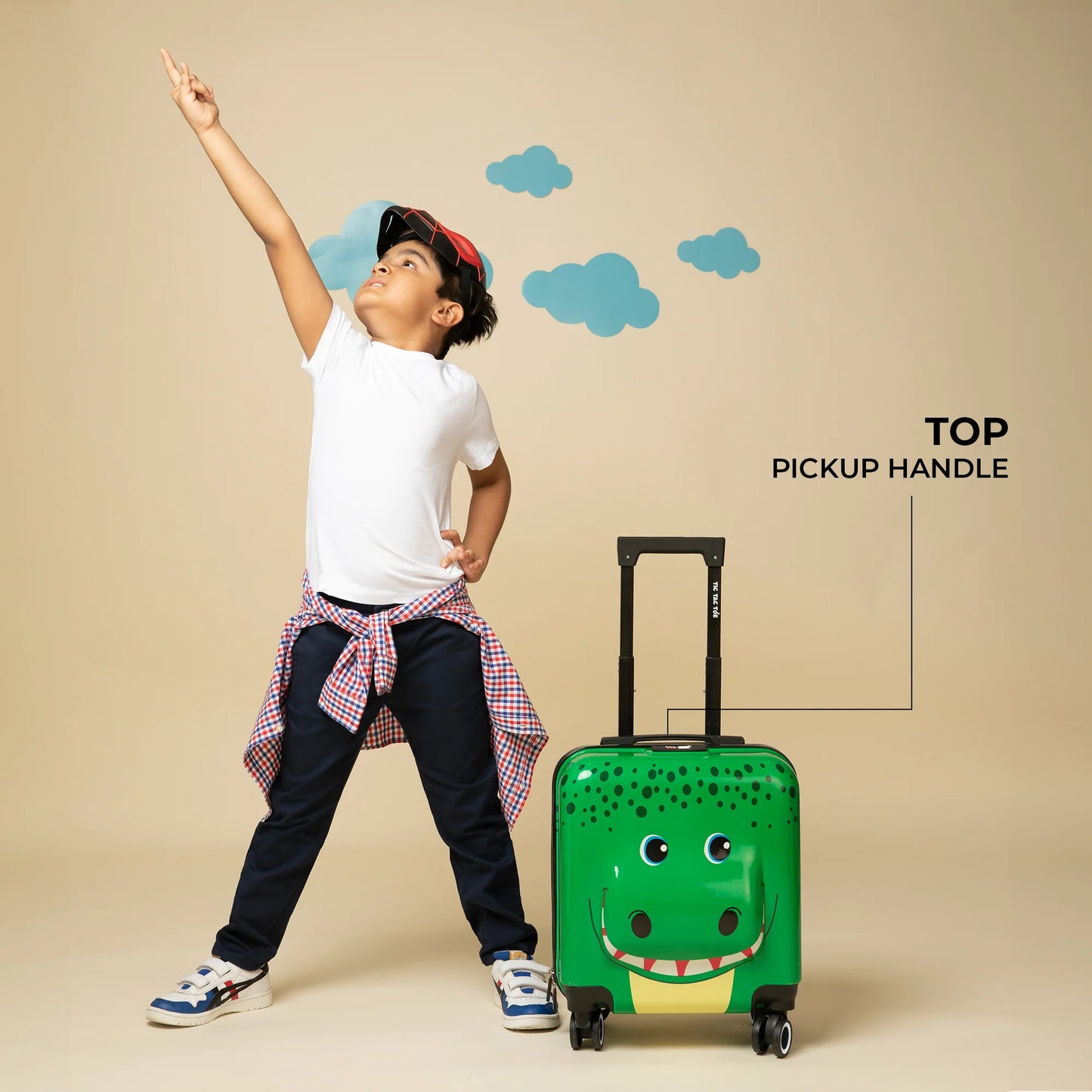 Luggage Children Carton Suitcase Trolley Case for Boys and Girls
