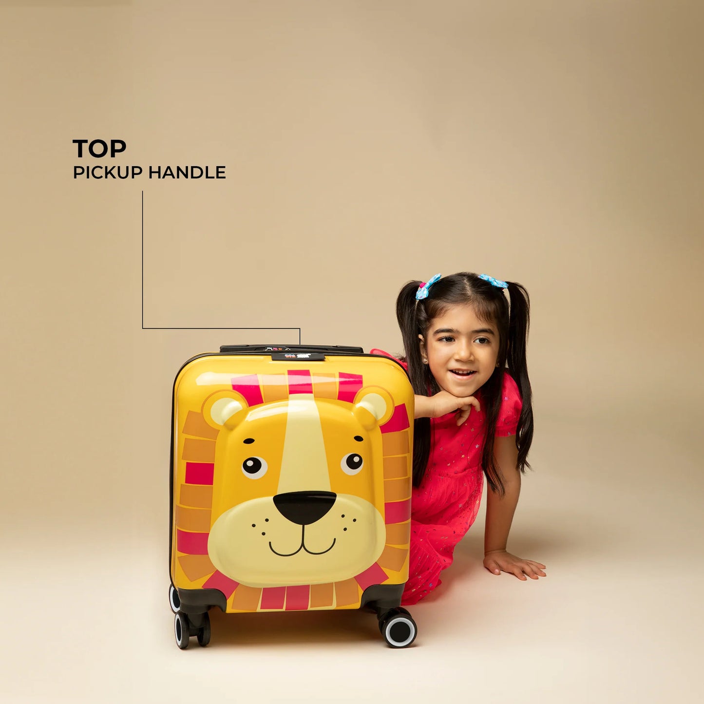 Luggage Children Carton Suitcase Trolley Case for Boys and Girls