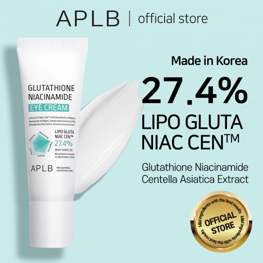APLB - Glutathione Niacinamide Eye Cream - 20ml by Stylevana APLB - Glutathione Niacinamide Eye Cream - 20ml by Stylevana