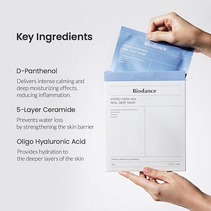 BIODANCE Mascarilla profunda real Hydro Cera-Nol de 1 unidad 34g / 1.19 fl. oz.