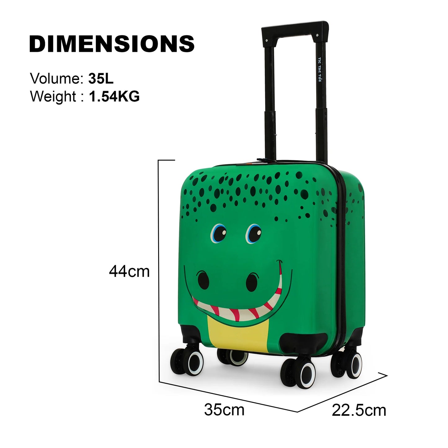 Luggage Children Carton Suitcase Trolley Case for Boys and Girls