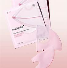 medicube PDRN Pink Collagen Gel Mask 28 g/0.98 oz. (1 Sheet) x 4 ea