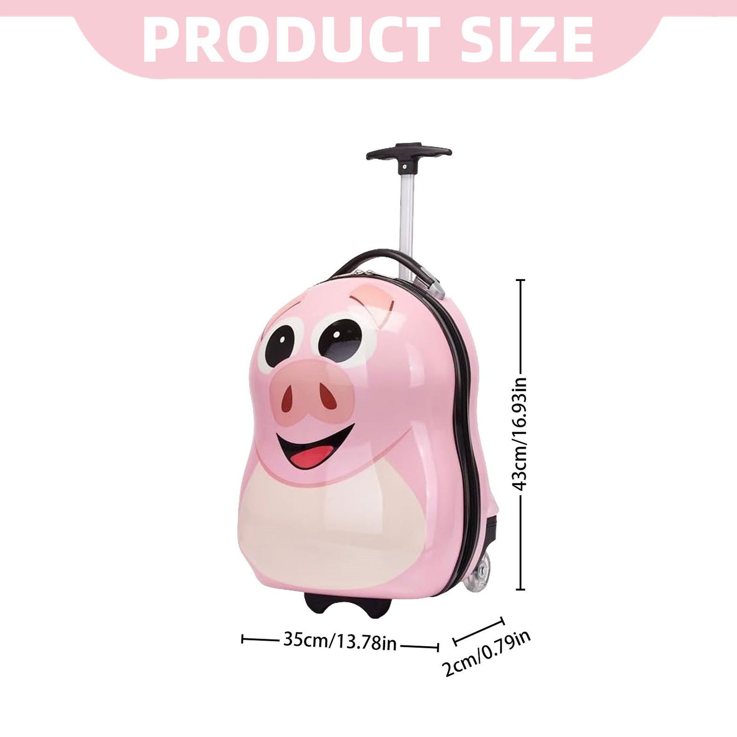 Trendy Stylish Kids Trolley Suitcase-Luggage