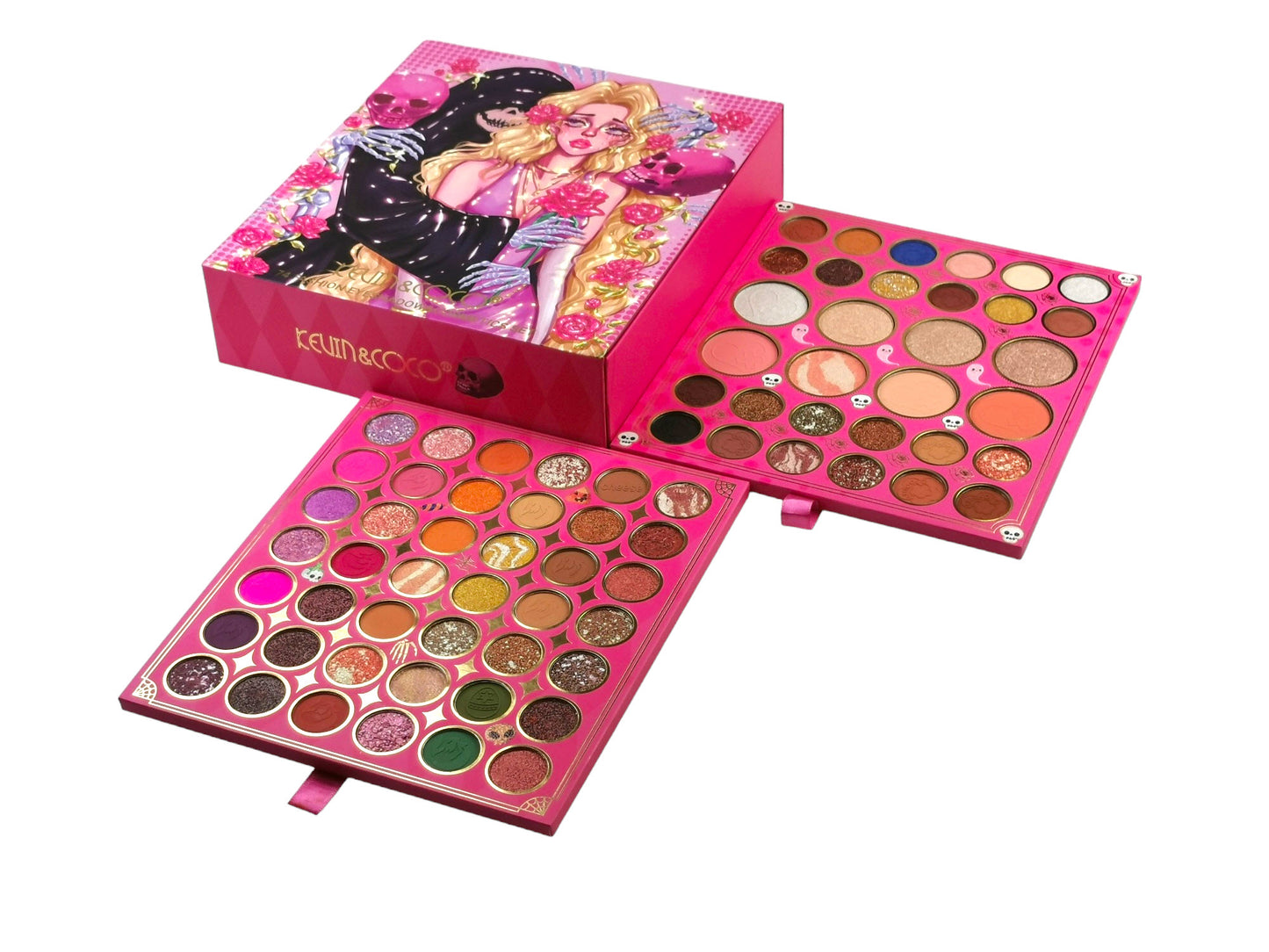 Kevin & Coco 74 Fashion Eyeshadow & Cosmetics Set