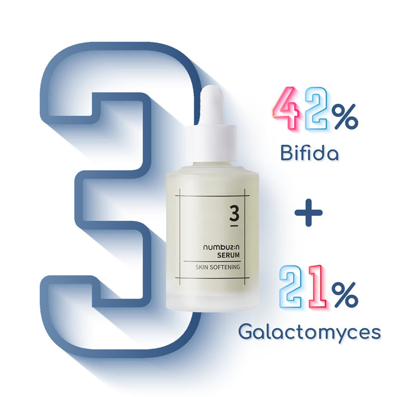 numbuzin No.3 Suero suavizante de la piel 50ml / 1.69 fl oz