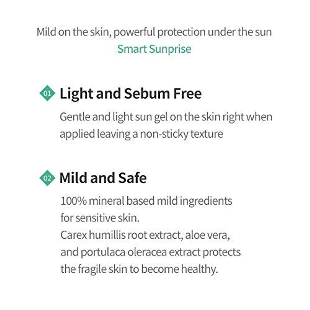 ETUDE Sunprise Mild Watery Light SPF50+ PA++++