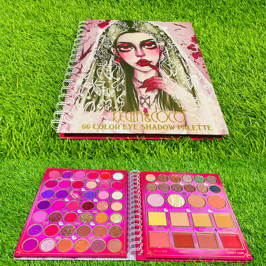 Kevin & Coco 66 Color Eye Shadow Palette
