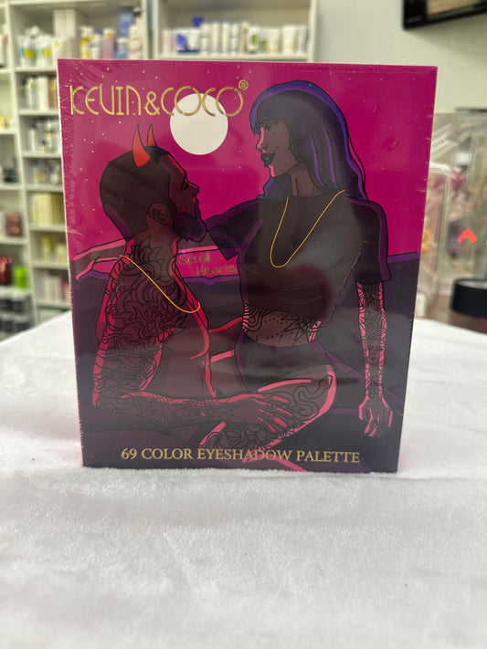 Kevin & Coco 69 Color Eye Shadow Palette