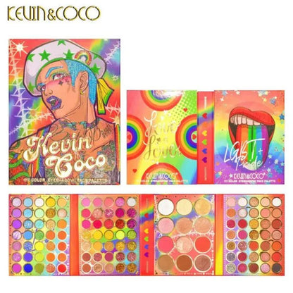 Kevin & Coco 117 Color Eyeshadow Palette