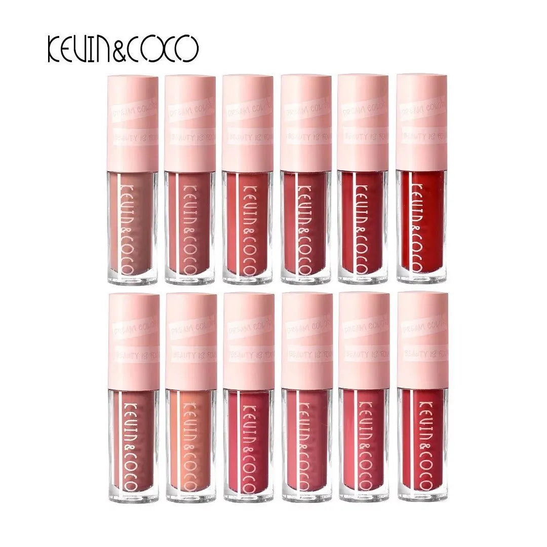 Kevin & Coco 12 Matte  Lip Gloss Set