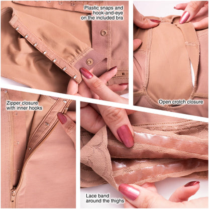 Colombian Shapewear For Women 053Z | Post Surgery & Everyday Use | Powernet