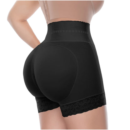 BUTT LIFTER TUMMY CONTROL HIGH WAISTED MID THIGH SHAPER SHORTS 6198 | POWERNET