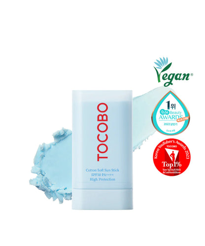 TOCOBO Cotton Soft Sun Stick SPF50+ PA++++ 19g / 0.67 oz.