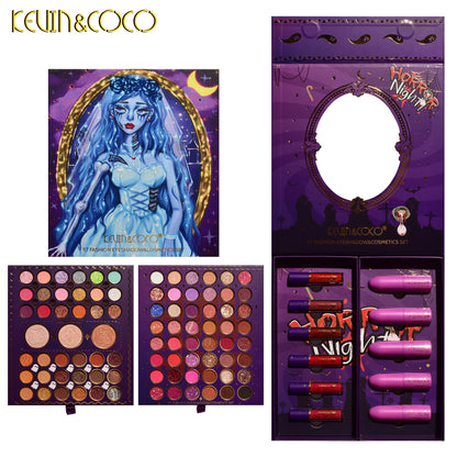 Kevin & Coco 87 Fashion Eyeshadow & Cosmetics Set