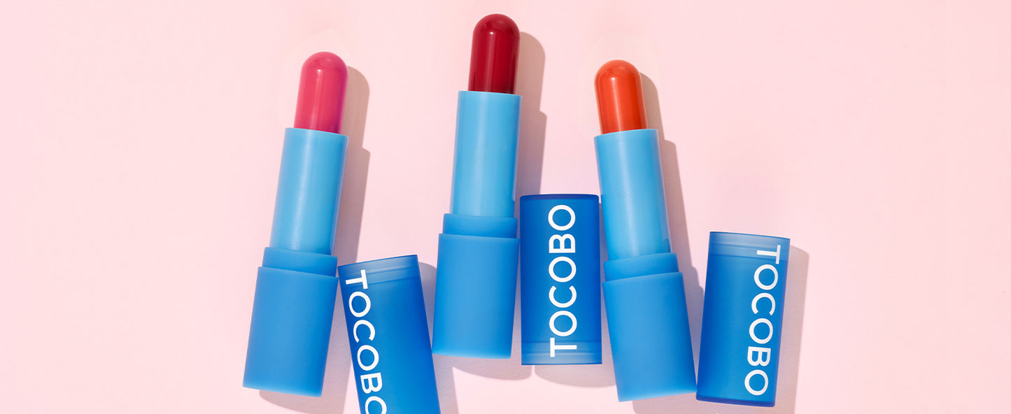 TOCOBO Bálsamo labial en crema en polvo 032 Pétalo de rosa 3,5 g / 0,12 oz.