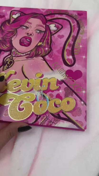 Paleta de sombras de ojos de 78 colores Kevin &amp; Coco