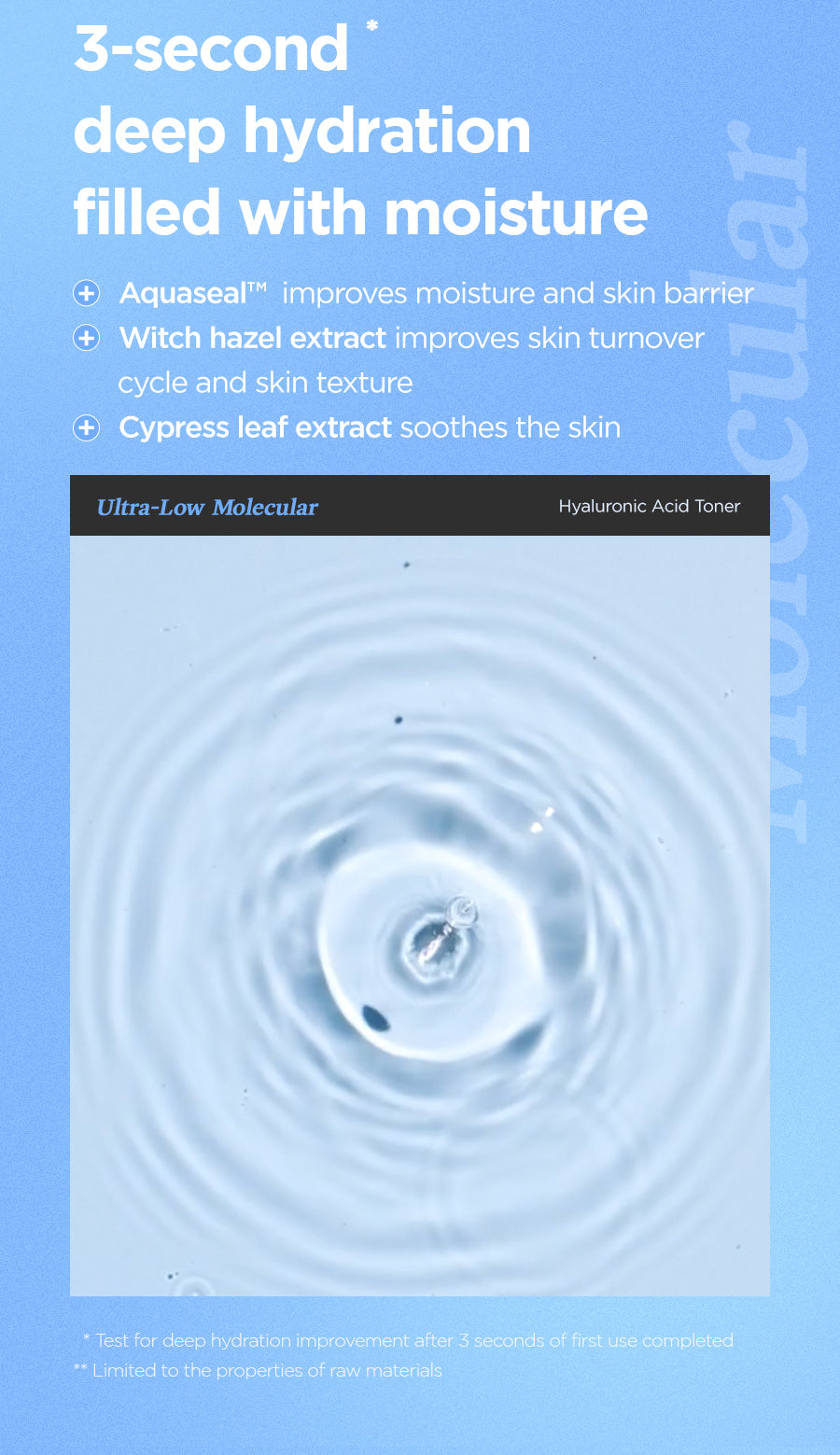 IsNtree Ultra-Low Molecular Hyaluronic Acid Toner 300ml / 10.14 fl. oz.