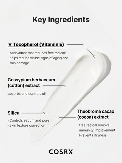 COSRX Vitamin E Vitalizing Sunscreen SPF 50+ 50ml / 1.69 fl. oz.
