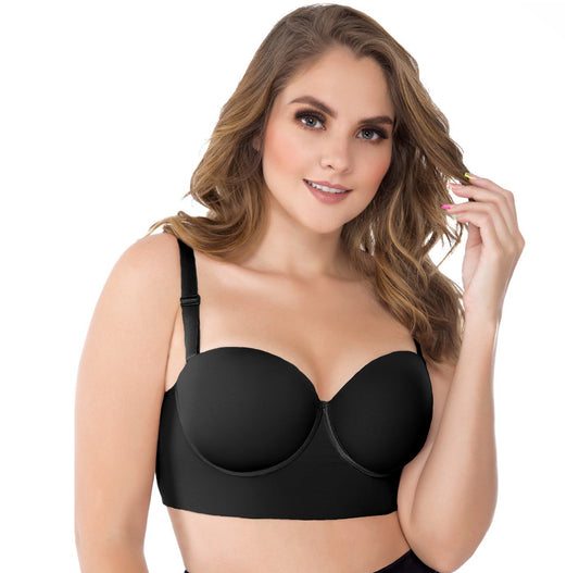 Sujetador Sin Tirantes De Control Firme Para Mujer 8034 | powernet